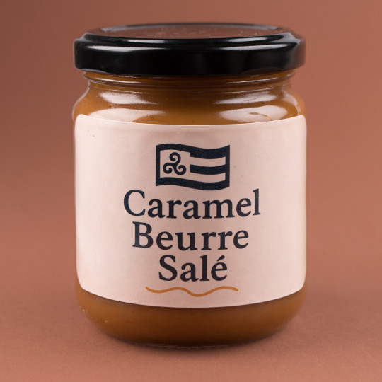 Caramel au beurre salé — grand pot