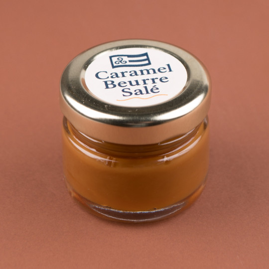 Caramel au beurre salé — mini pot