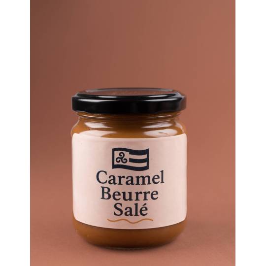 Caramel au beurre salé en pot